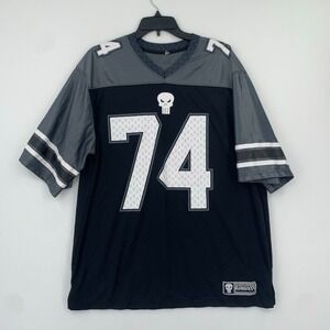 The Punisher Jersey Mens Size XL Marvel Comics Fan Merch Patriot 74 Dadcore Gift
